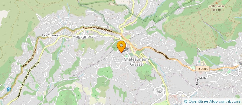 localisation de l'entreprise KYAVA  CHATEAUNEUF