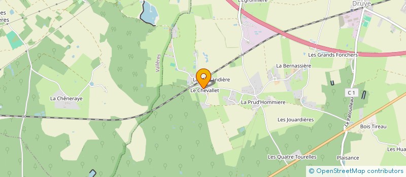 localisation de l'entreprise KYBALION  DRUYE