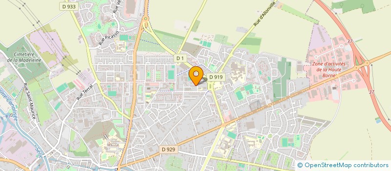 localisation de l'entreprise KYBAT à AMIENS