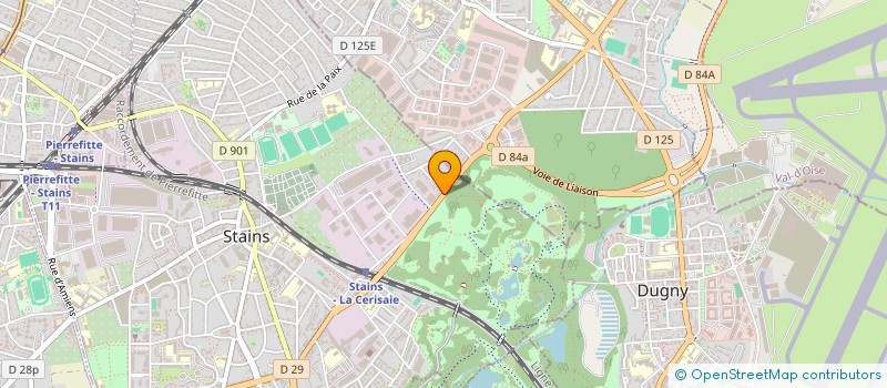 localisation de l'entreprise KYBELLE à STAINS