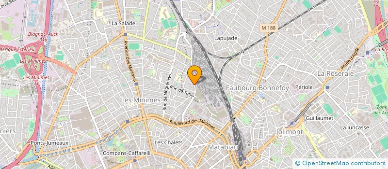 localisation de l'entreprise KYBORDE à TOULOUSE