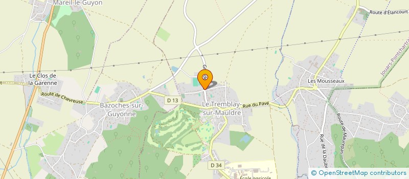 localisation de l'entreprise KYBOU HOLDING  LE TREMBLAY-SUR-MAULDRE