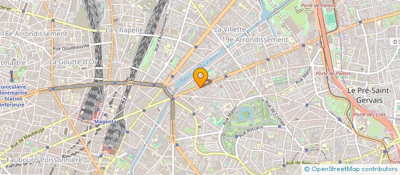 localisation de l'entreprise KYD  PARIS