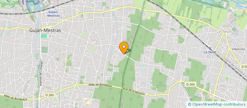 localisation de l'entreprise KYE  GUJAN-MESTRAS