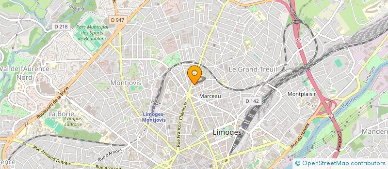 localisation de l'entreprise KYEASY  LIMOGES