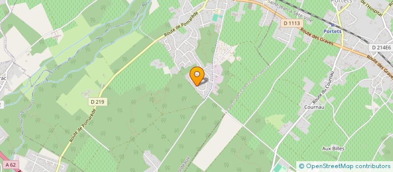 localisation de l'entreprise KYF' 5A  CASTRES-GIRONDE