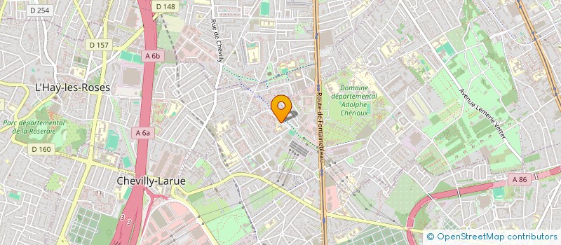 localisation de l'entreprise KYF BATIMENT  CHEVILLY-LARUE