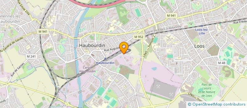 localisation de l'entreprise KYJD  HAUBOURDIN