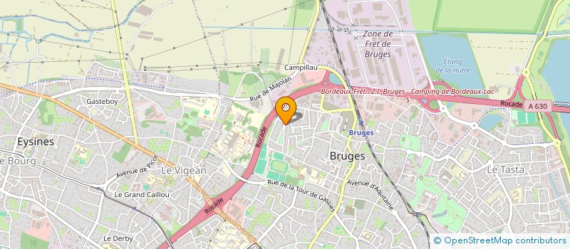 localisation de l'entreprise KYLA à BRUGES