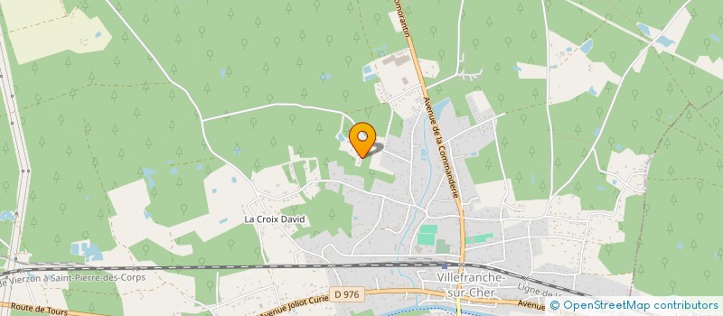 localisation de l'entreprise KYLAUT  VILLEFRANCHE-SUR-CHER