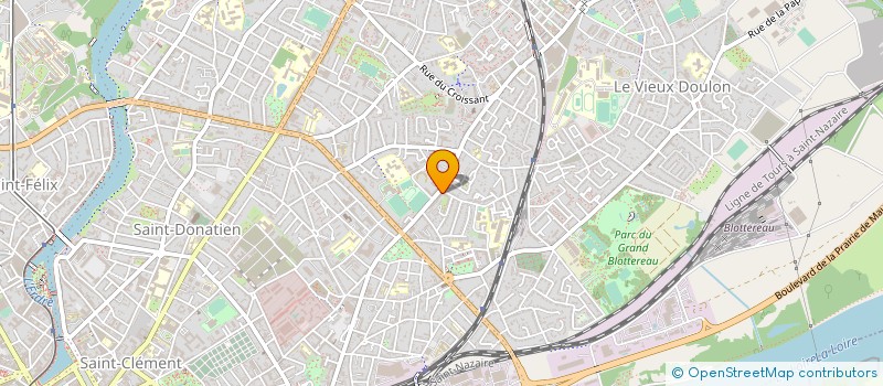 localisation de l'entreprise KYLE DISTRIBUTION à ANGERS