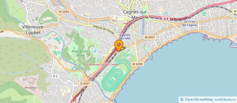 localisation de l'entreprise KYLEA à CAGNES-SUR-MER