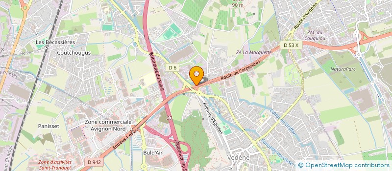 localisation de l'entreprise KYLIAN 2  SORGUES