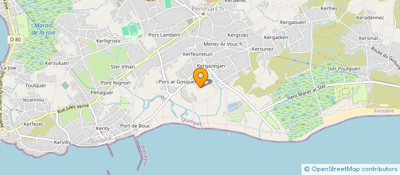 localisation de l'entreprise KYLIAN  PENMARCH