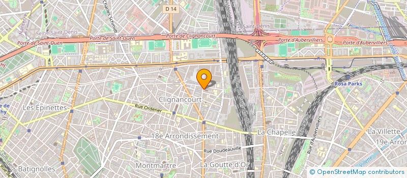localisation de l'entreprise KYLIAN ECHAFAUDAGE à PARIS