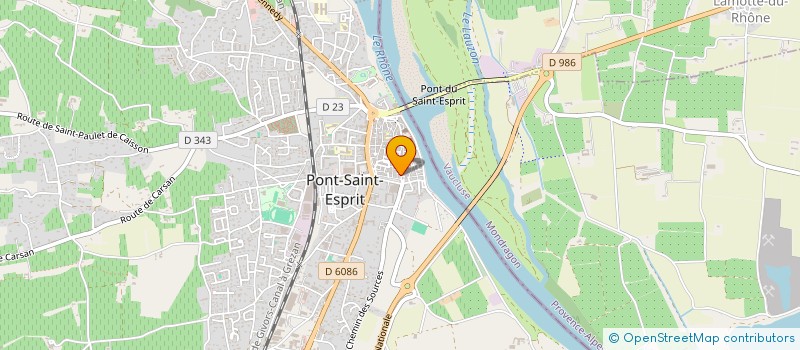 localisation de l'entreprise KYLIE  PONT-SAINT-ESPRIT