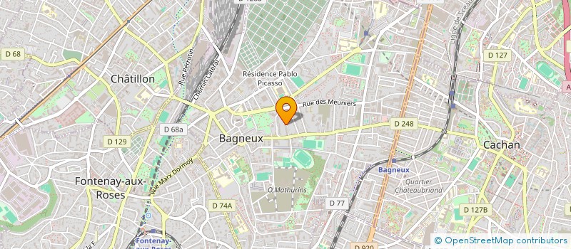 localisation de l'entreprise KYLMA SERVICES à BAGNEUX