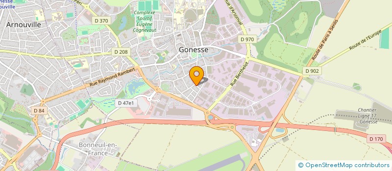 localisation de l'entreprise KYLNOA à GONESSE