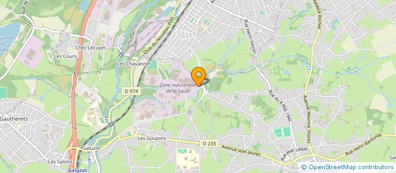 localisation de l'entreprise KYLOR  SAINT-VALLIER