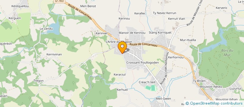 localisation de l'entreprise KYLS  SAINT-EVARZEC