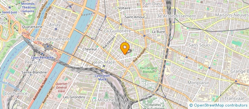 localisation de l'entreprise KYM  LYON