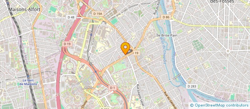 localisation de l'entreprise KYM  CRETEIL