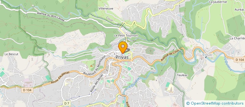 localisation de l'entreprise KYMA à PRIVAS