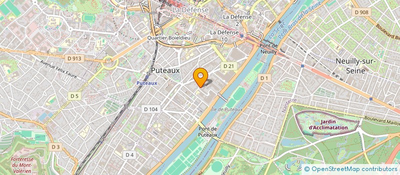 localisation de l'entreprise KYMAA CONSULTING à PUTEAUX