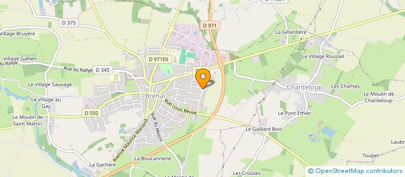 localisation de l'entreprise KYMALOYA  BREHAL