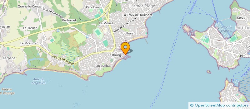 localisation de l'entreprise KYMAR  LARMOR-PLAGE