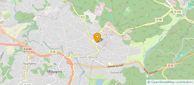 localisation de l'entreprise KYMARIS CAPITAL  MOUGINS