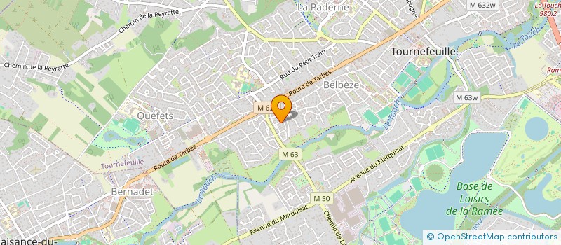 localisation de l'entreprise KYMAS à TOURNEFEUILLE
