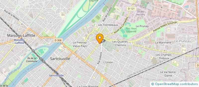 localisation de l'entreprise KYMIA CONSULTING à SARTROUVILLE