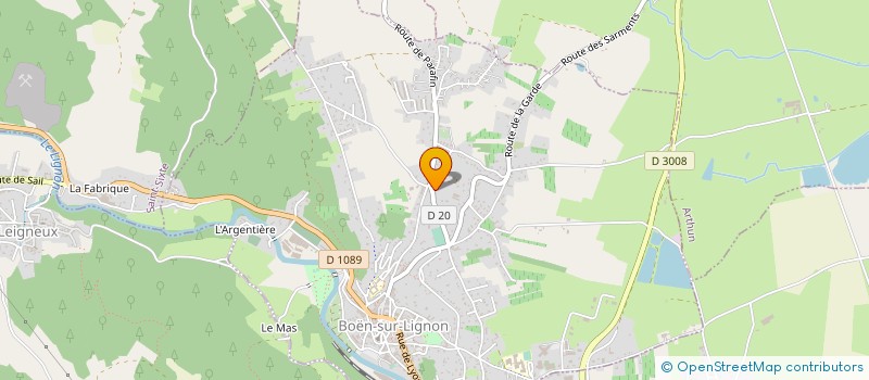 localisation de l'entreprise KYMM  BOEN-SUR-LIGNON