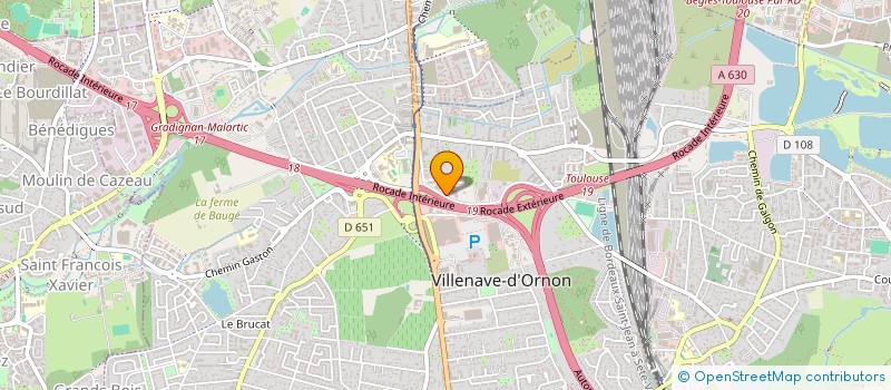 localisation de l'entreprise KYN B2P  VILLENAVE-D'ORNON