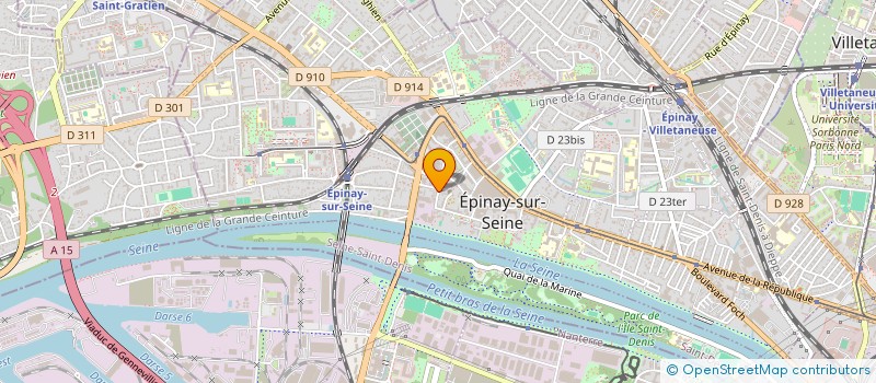 localisation de l'entreprise KYN HOLDING à EPINAY-SUR-SEINE