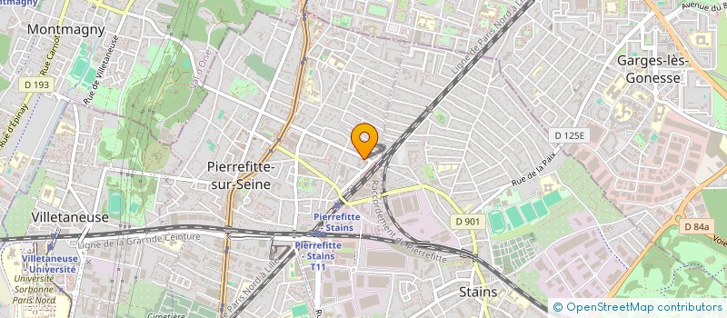 localisation de l'entreprise KYNA COLLECTION  PIERREFITTE-SUR-SEINE