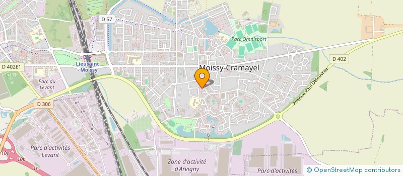 localisation de l'entreprise KYNE AUTO à MOISSY-CRAMAYEL