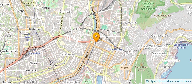 localisation de l'entreprise KYNES à NICE