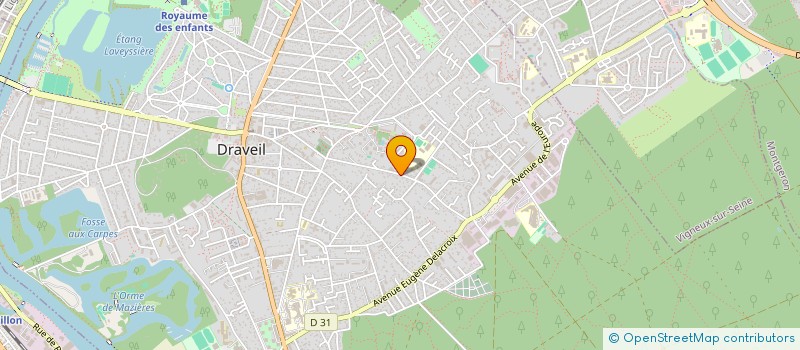 localisation de l'entreprise KYNO à DRAVEIL