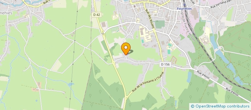 localisation de l'entreprise KYNOSX  FOURMIES