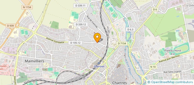 localisation de l'entreprise KYO à CHARTRES