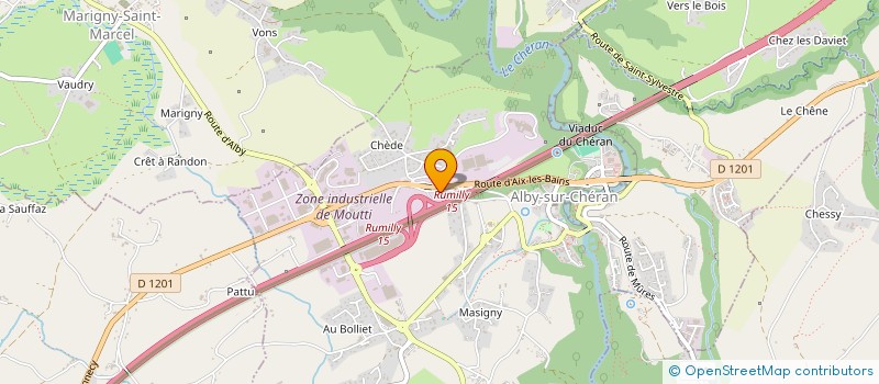 localisation de l'entreprise KYO ALBY IMMOBILIER  ALBY-SUR-CHERAN