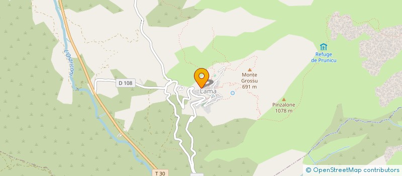 localisation de l'entreprise KYO S à MOROSAGLIA