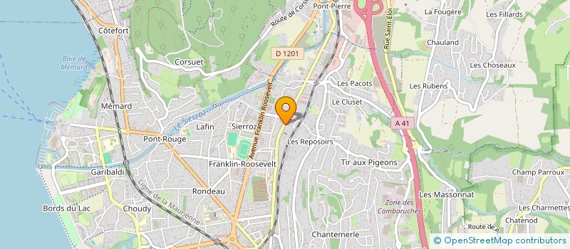 localisation de l'entreprise KYO SIMOND  AIX-LES-BAINS