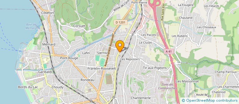 localisation de l'entreprise KYO SIMOND IMMOBILIER  AIX-LES-BAINS