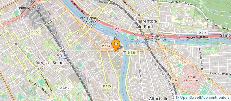 localisation de l'entreprise KYODAI à IVRY-SUR-SEINE