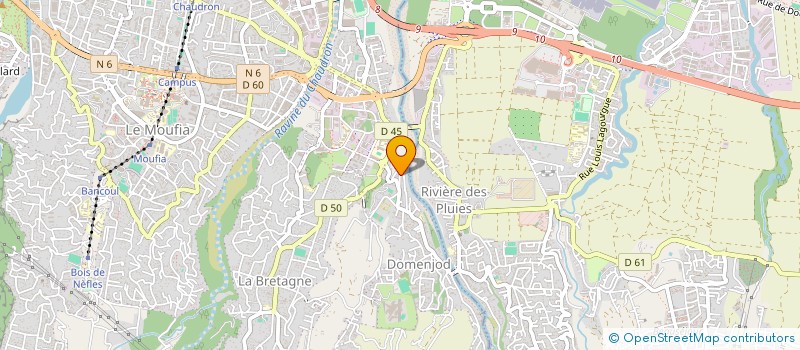 localisation de l'entreprise KYOKUSHIN WORLD FEDERATION FRANCE  SAINT-DENIS