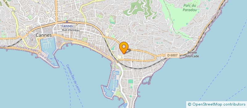 localisation de l'entreprise KYOKUSHINKAI ASLM CANNES  CANNES