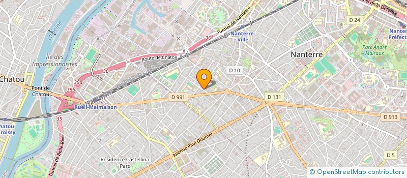 localisation de l'entreprise KYOTO  NANTERRE